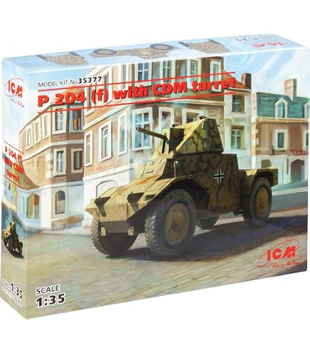 Amazon | ICM 1/35 フランス パナール AMD-35 (178) 装甲指揮車 35375